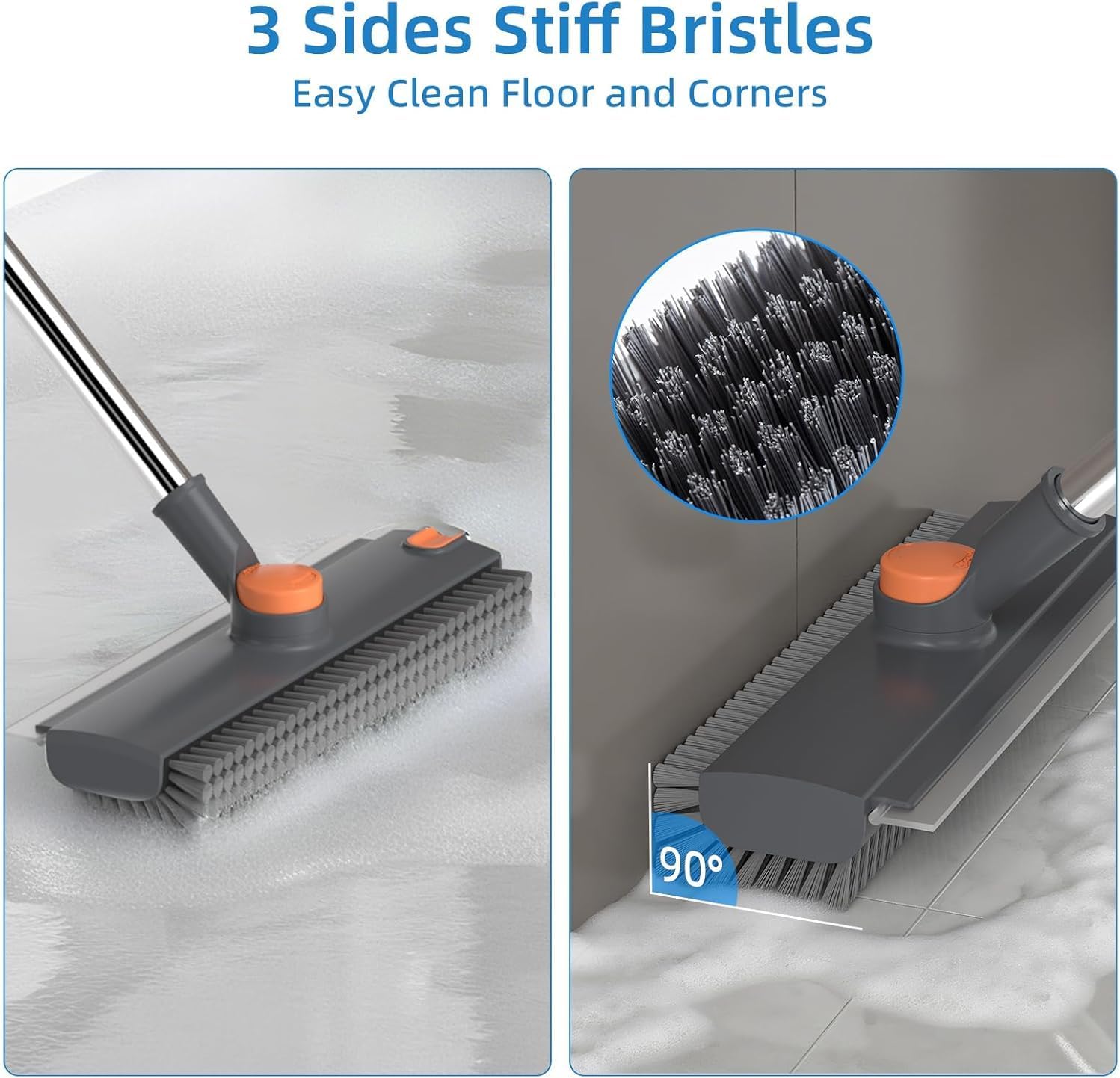 Ergonomic 3-in-1 Multi-Surface Scrub Brush