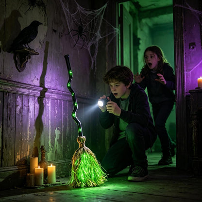 Dancing Witch Broom - Floating Witches Broom