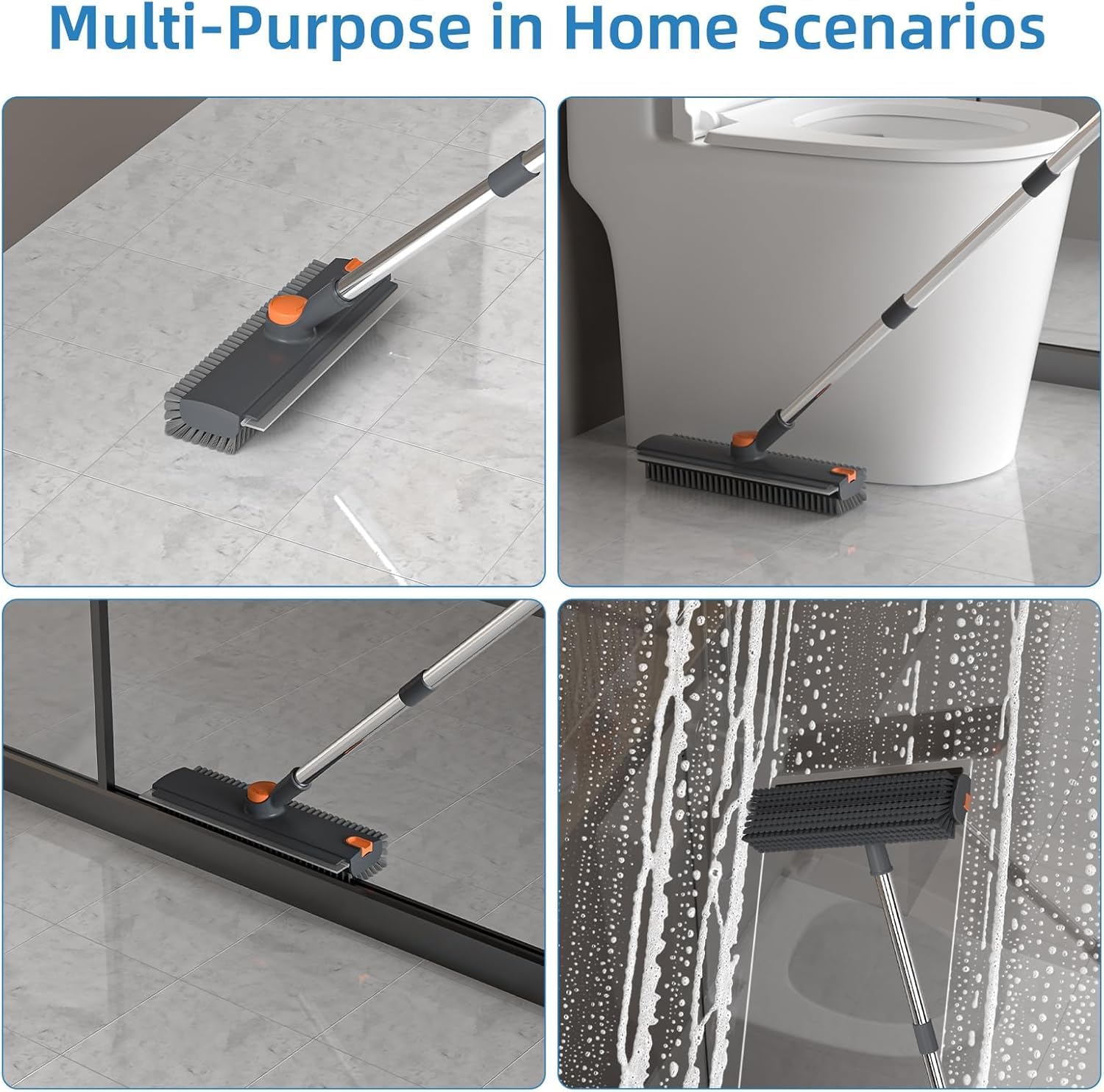 Ergonomic 3-in-1 Multi-Surface Scrub Brush