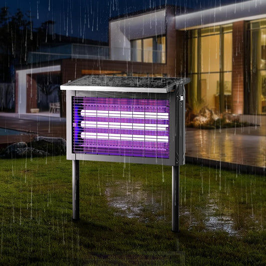 **Professional Solar High-Power Insect Zapper**