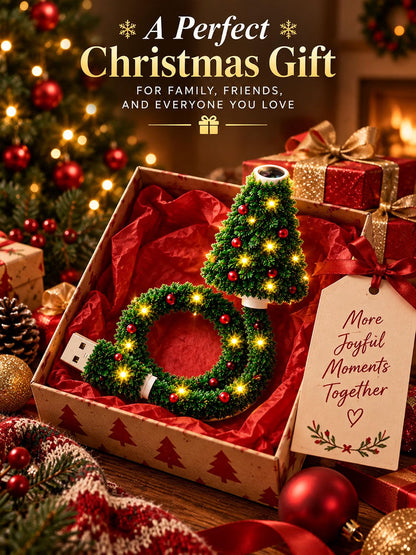 Christmas Tree Projection Night Light - Ceiling Projector