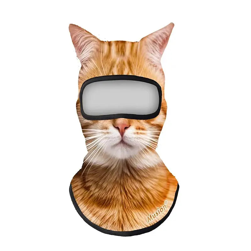 3D Ski Balaclava - Animal Face Full Face Hood Mask