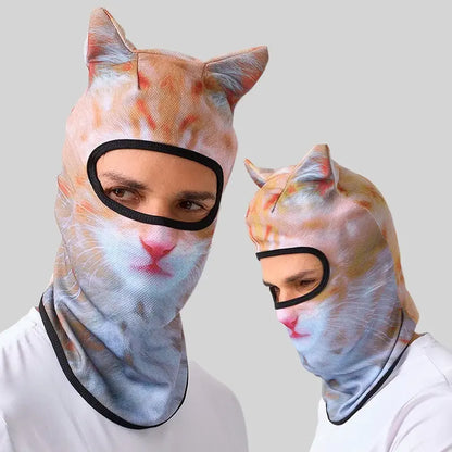 3D Ski Balaclava - Animal Face Full Face Hood Mask
