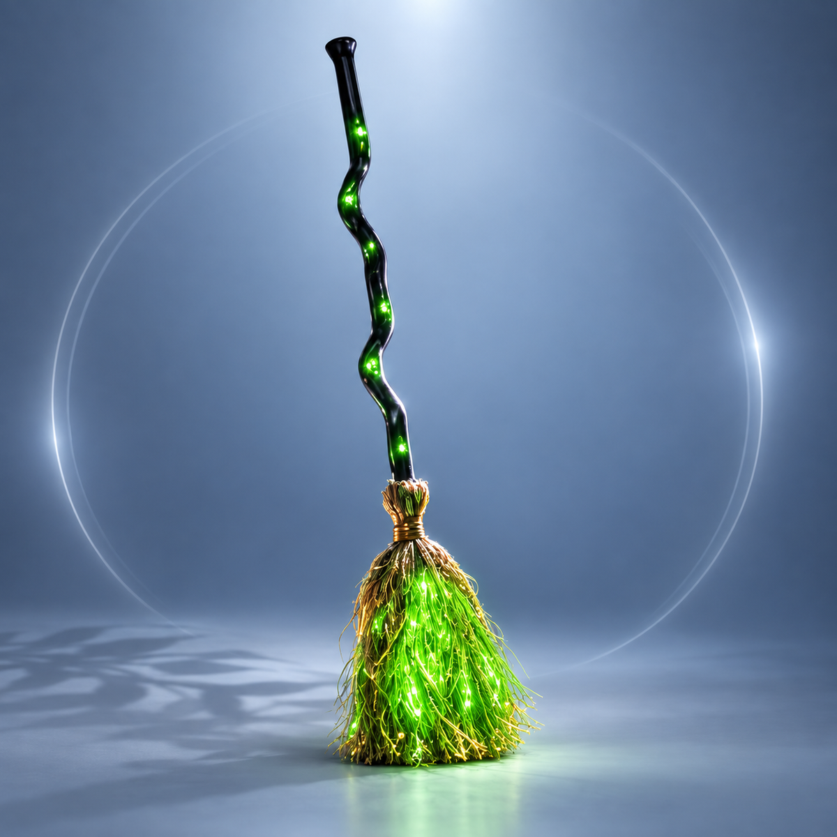 Dancing Witch Broom - Floating Witches Broom
